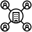 Intégration des systèmes d'application d'entreprise icon